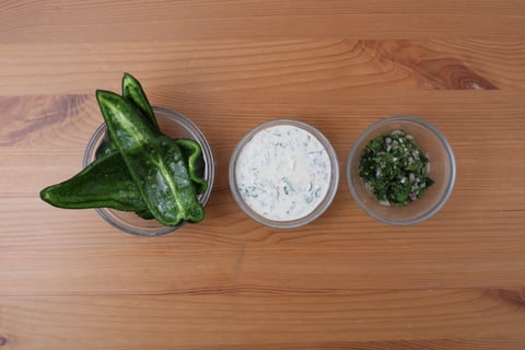 Argentinian Chorizo Choripan Burgers - Step #3 Mise en place