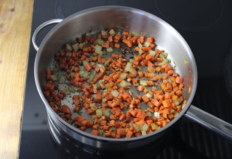 Nick’s Pick | One-Pan Lemony Chicken Thigh Skillet - Step #3 Sauté the vegetables