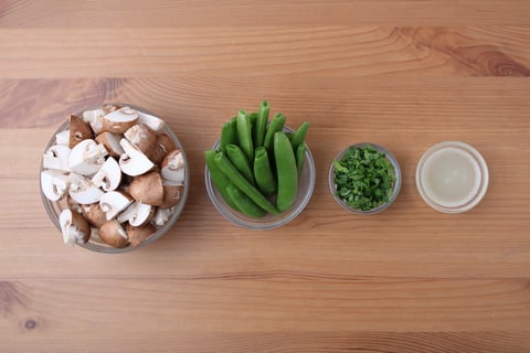 Indian-Spiced Ground Pork & Veggie Skillet Supper - Step #2 Mise en place