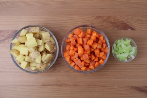 Québécois-Style Beef Meatball Ragout - Step #3 Mise en place