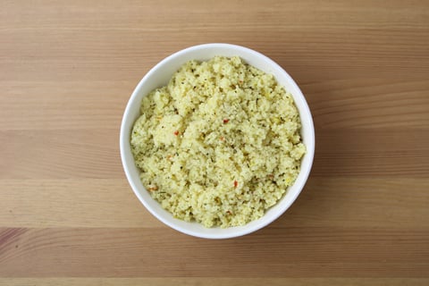 Cod in Brown Butter & Almond Sauce - Step #2 Cook the couscous