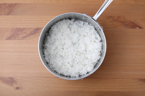 Sheet Pan Fried Rice - Step #1 Cook the rice