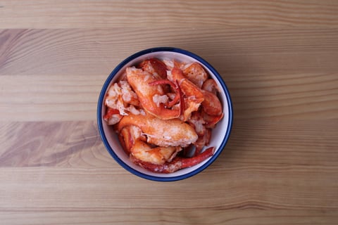 Goodfood × Bicycle Thief: Creamy Tomato Lobster Linguine - Step #2 Prepare the lobster