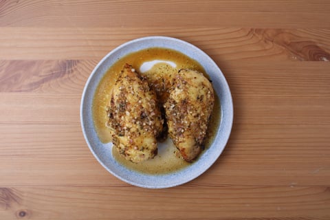 Reverse-Marinated Air Fryer Chicken Breasts - Step #3 Mariner le poulet