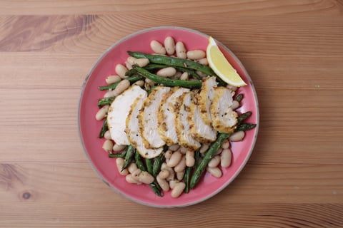 Reverse-Marinated Air Fryer Chicken Breasts - Step #6 Dresser les plats