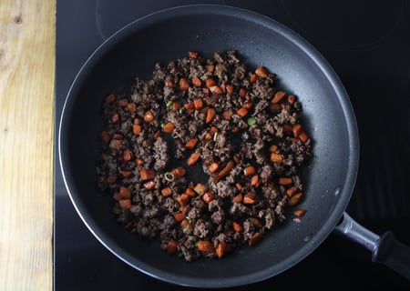 Ground Beef Teriyaki Stir-Fry - Step #4 Make the stir-fry