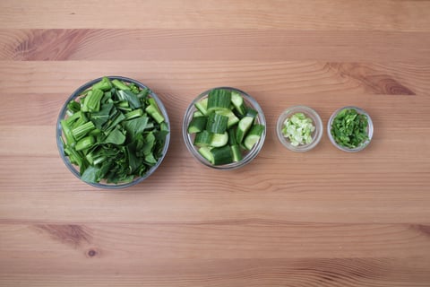 Spicy Sichuan-Style Pork Chops - Step #3 Mise en place