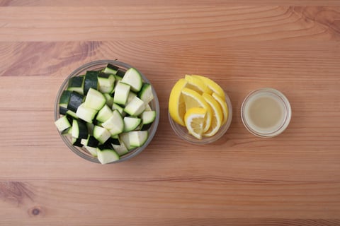 Lemon Butter Salmon - Step #2 Mise en place