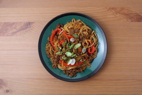 Ground Beef Ramen Noodles - Step #5 Finish & serve