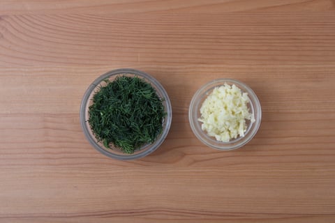 Ground Beef, Rice & Savoy Cabbage Roll Bowls - Step #2 Mise en place