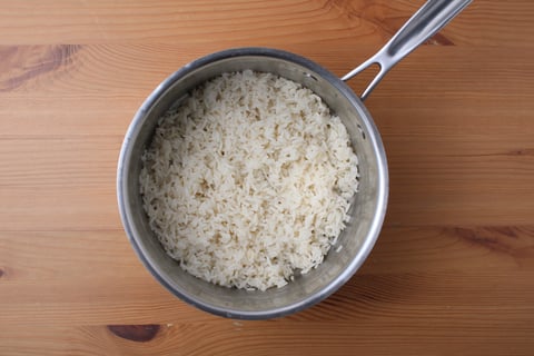 Italian Golden-Crisped Salmon - Step #1 Cuire le riz