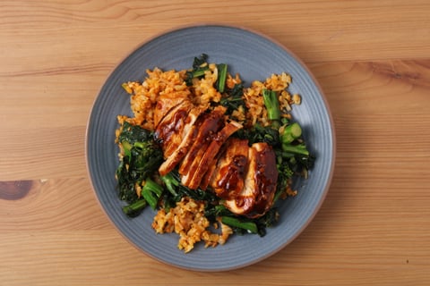 Honey-Sriracha Chicken Breasts - Step #6 Dresser les plats