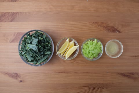 Unstuffed Fresh Pasta Shells - Step #2 Mise en place