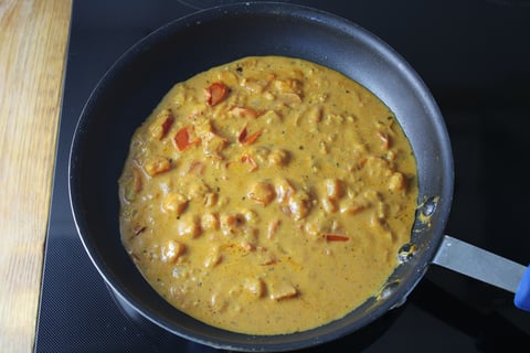 Rich & Creamy Coconut Curry with Roasted Broccoli - Step #3 Make the curry