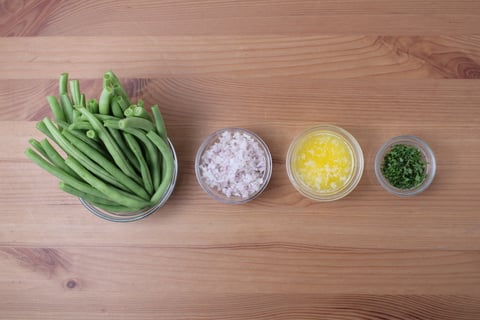 Pan-Seared Steaks with Quickie Béarnaise - Step #2 Mise en place