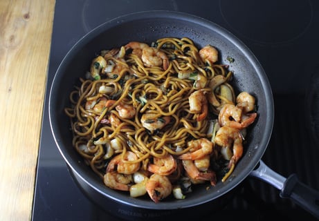Nick’s Pick | Speedy Shrimp & Sesame Noodles - Step #5 Combine the noodles