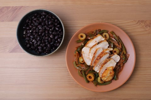 Fricasé de Pollo Cubano - Step #5 Plate your dish