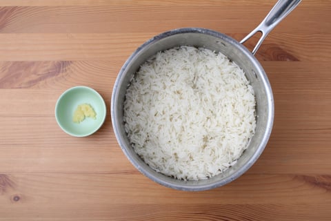Kerala-Style Tilapia over Basmati Rice - Step #1 Cook the rice
