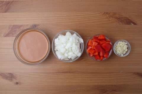 Goodfood Travels: Hong Kong Sweet & Sour Pork - Step #2 Mise en place