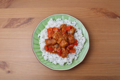 Goodfood Travels: Hong Kong Sweet & Sour Pork - Step #5 Finish & serve