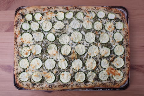 ‘Spinach Dip’ Pizza - Step #3 Cuire la pizza