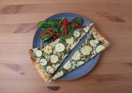 ‘Spinach Dip’ Pizza - Step #5 Terminer et servir