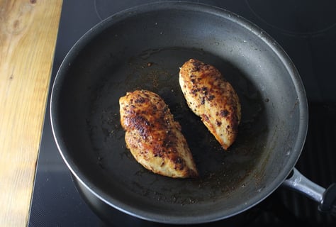 Mediterranean-Spiced Chicken - Step #1 Cook the chicken