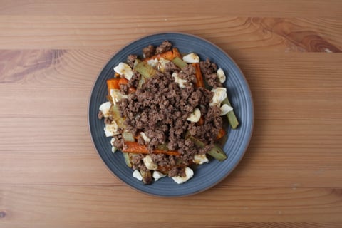 Beefed Up Poutine - Step #4 Plate your dish