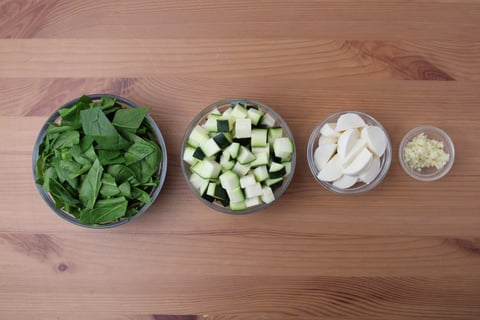 Nick’s Pick | Beef, Bocconcini & Sun-Dried Tomato Cavatappi - Step #2 Mise en place