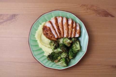 BBQ-Spiced Pork Chops - Step #4 Plate your dish