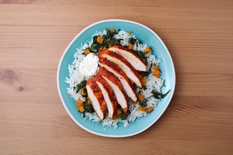 Tandoori Chicken Breasts - Step #5 Dresser les plats