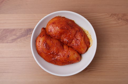 Tandoori Chicken Breasts - Step #2 Préparer le poulet