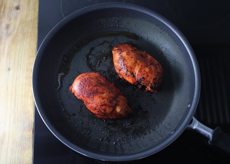 Tandoori Chicken Breasts - Step #3 Cuire le poulet