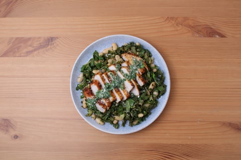 Air Fryer Porchetta-Spiced Pork Chops - Step #5 Plate your dish