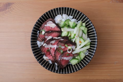 Steak Bánh Mì Bowls - Step #6 Plate your dish