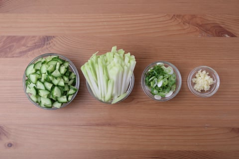 Steak Bánh Mì Bowls - Step #2 Mise en place