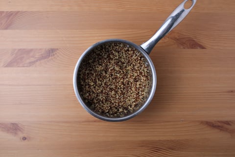 Seared Halloumi & Quinoa Salad - Step #1 Cook the quinoa