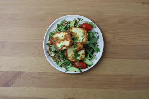 Seared Halloumi & Quinoa Salad - Step #6 Finish & serve