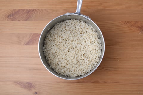 Spicy Impossible™ Beef Al Pastor Bowls - Step #2 Cook the rice