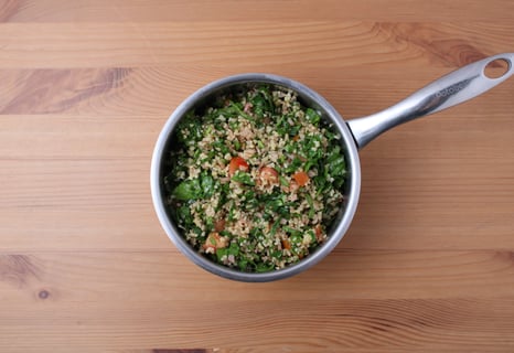 Sumac Chicken Breasts - Step #5 Make the tabbouleh