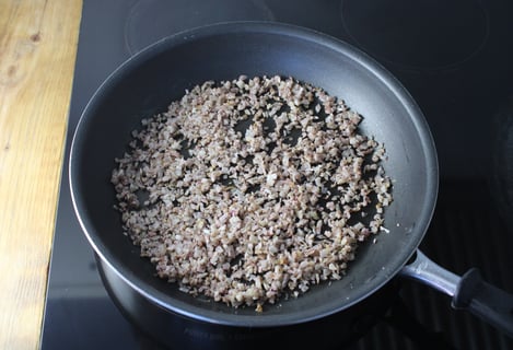 Sumac Chicken Breasts - Step #2 Sauté the cauliflower rice