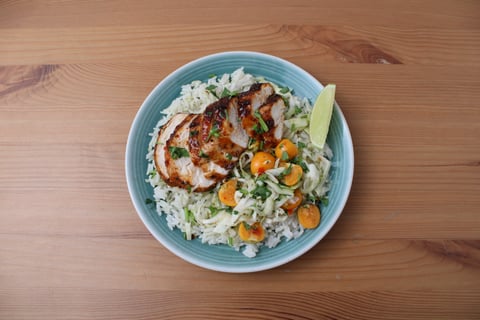 Hot 'n' Spicy Jerk Chicken Breasts - Step #4 Dresser les plats
