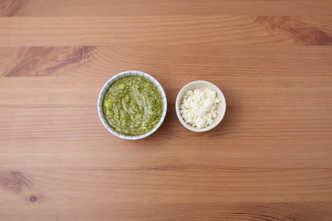 Vibrant Green Rigatoni - Step #3 Faire le pesto aux avocats