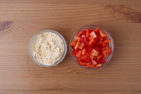 Unstuffed Fresh Pasta Shells - Step #2 Mise en place