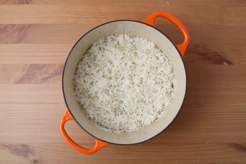 Impossible™ Beef Keema Aloo - Step #1 Cook the rice
