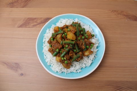 Impossible™ Beef Keema Aloo - Step #5 Plate your dish