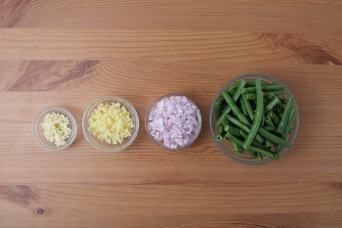 Goodfood Travels: Vietnam's Ginger Caramel Chicken - Step #2 Mise en place