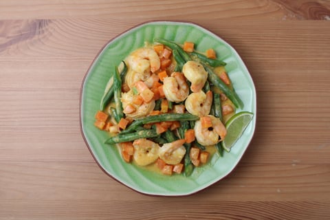 One-Pot Thai Coconut Shrimp Curry - Step #4 Plate your dish
