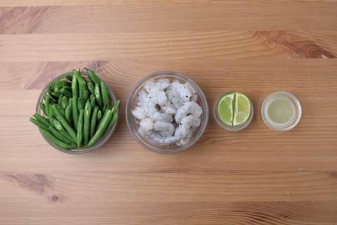 One-Pot Thai Coconut Shrimp Curry - Step #1 Mise en place