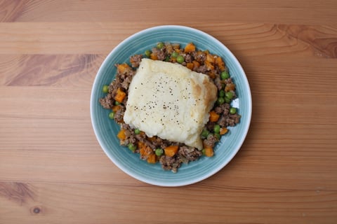 Ground Beef Shepherd’s Pie - Step #6 Plate your dish